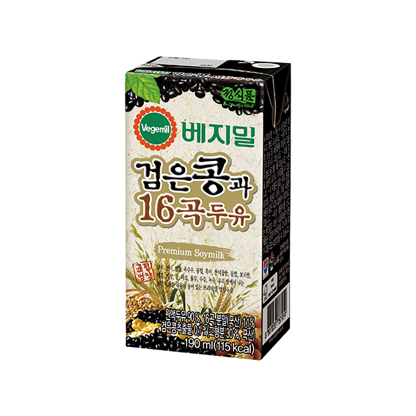 베지밀 검은콩과 16곡두유