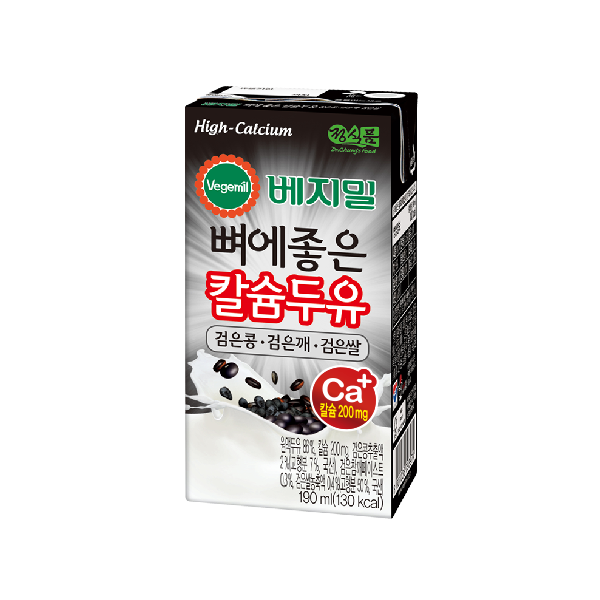 베지밀 뼈에좋은 칼슘두유 검은콩 검은깨 검은쌀