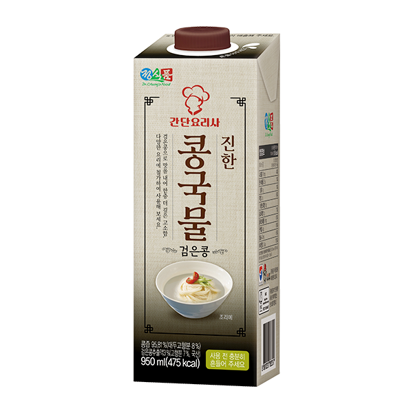 간단요리사 진한 콩국물 검은콩